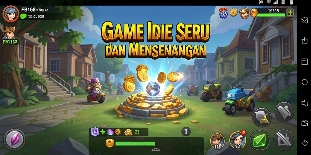 Tampilan gameplay FB168 yang menarik dan menyenangkan di genre Idle.
