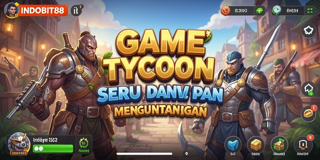 Tampilan menarik gameplay Tycoon di INDOBIT88.
