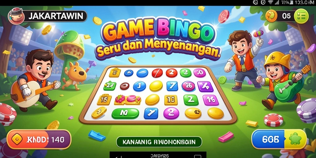 Tampilan gameplay JAKARTAWIN yang seru dan interaktif