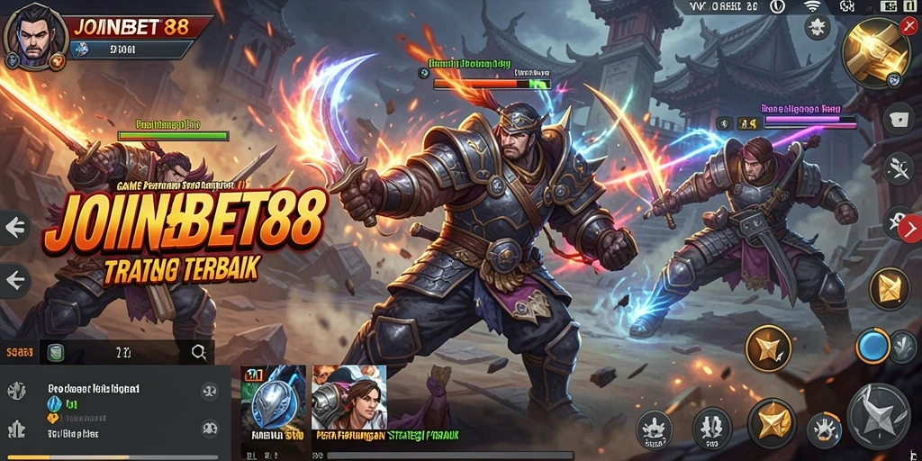 Tampilan dinamis aksi permainan TPS di JOINBET88.
