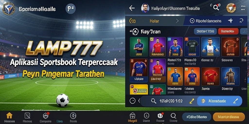 Tampilan gameplay menarik pada aplikasi LAMPU777 dengan fitur taruhan langsung.