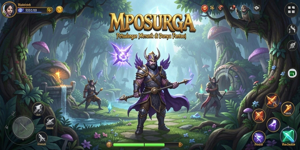 Gameplay mendebarkan dengan petualangan menantang di MPOSURGA.