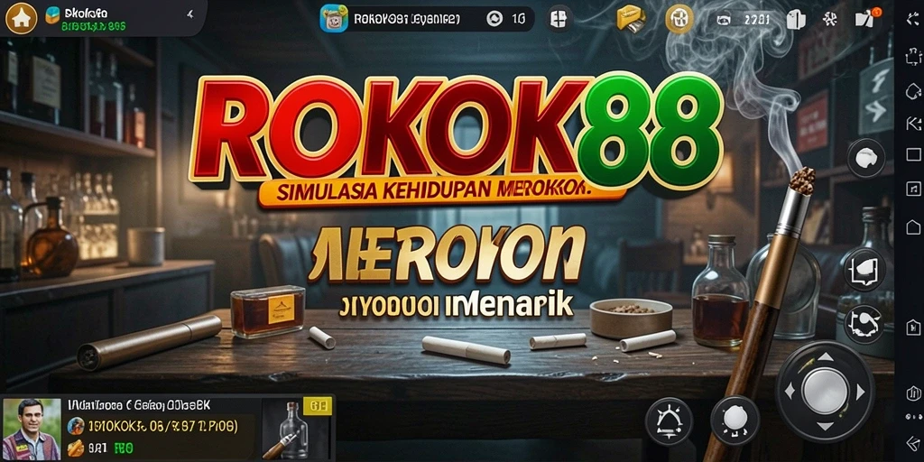 Gameplay ROKOK88 menampilkan interaksi pemain yang dinamis.