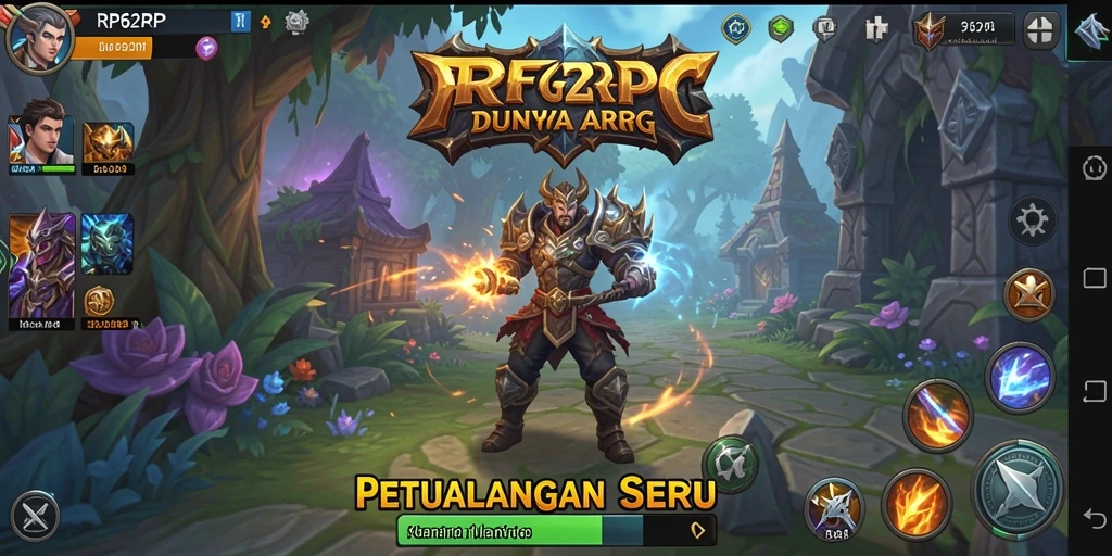 Screenshot RP62RP menampilkan gameplay ARPG yang menarik.